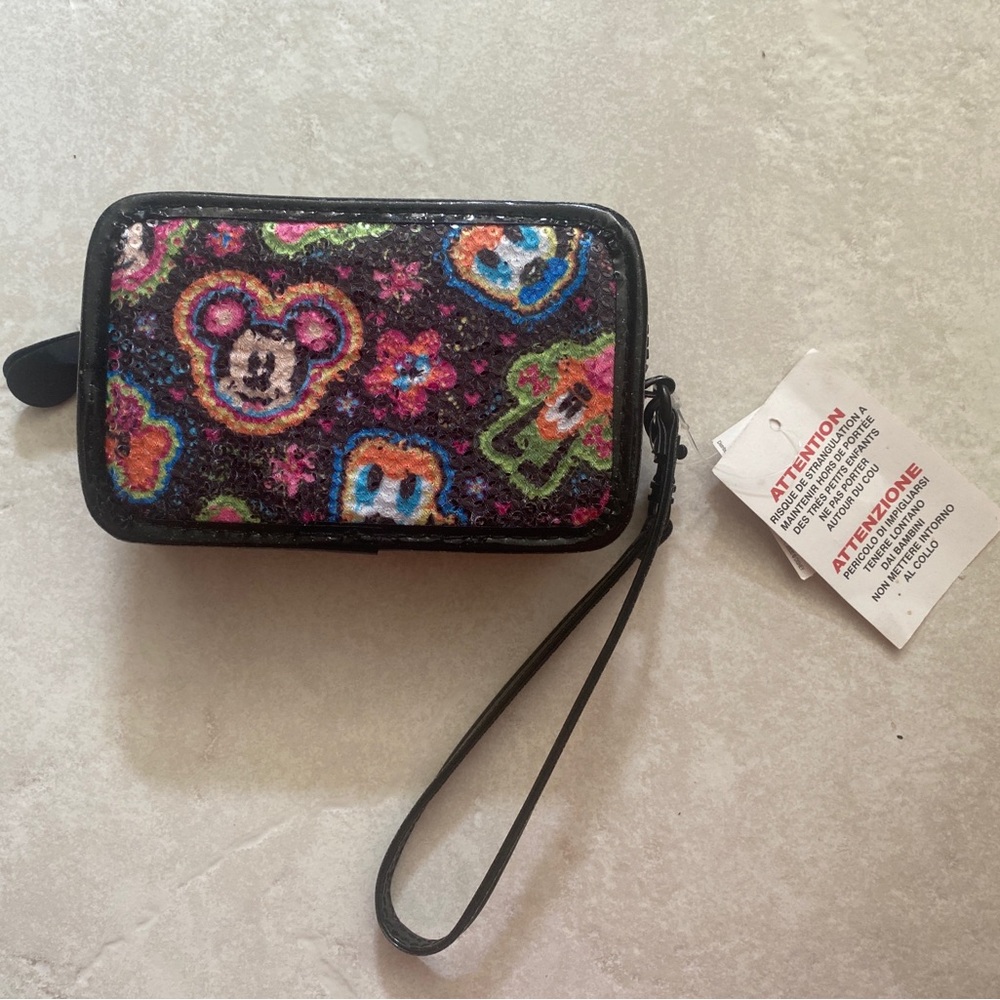 Disney Multicolor Wallet with Zipper